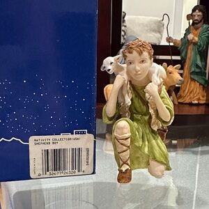 Coalport vintage Nativity Collection - Shepherd Boy